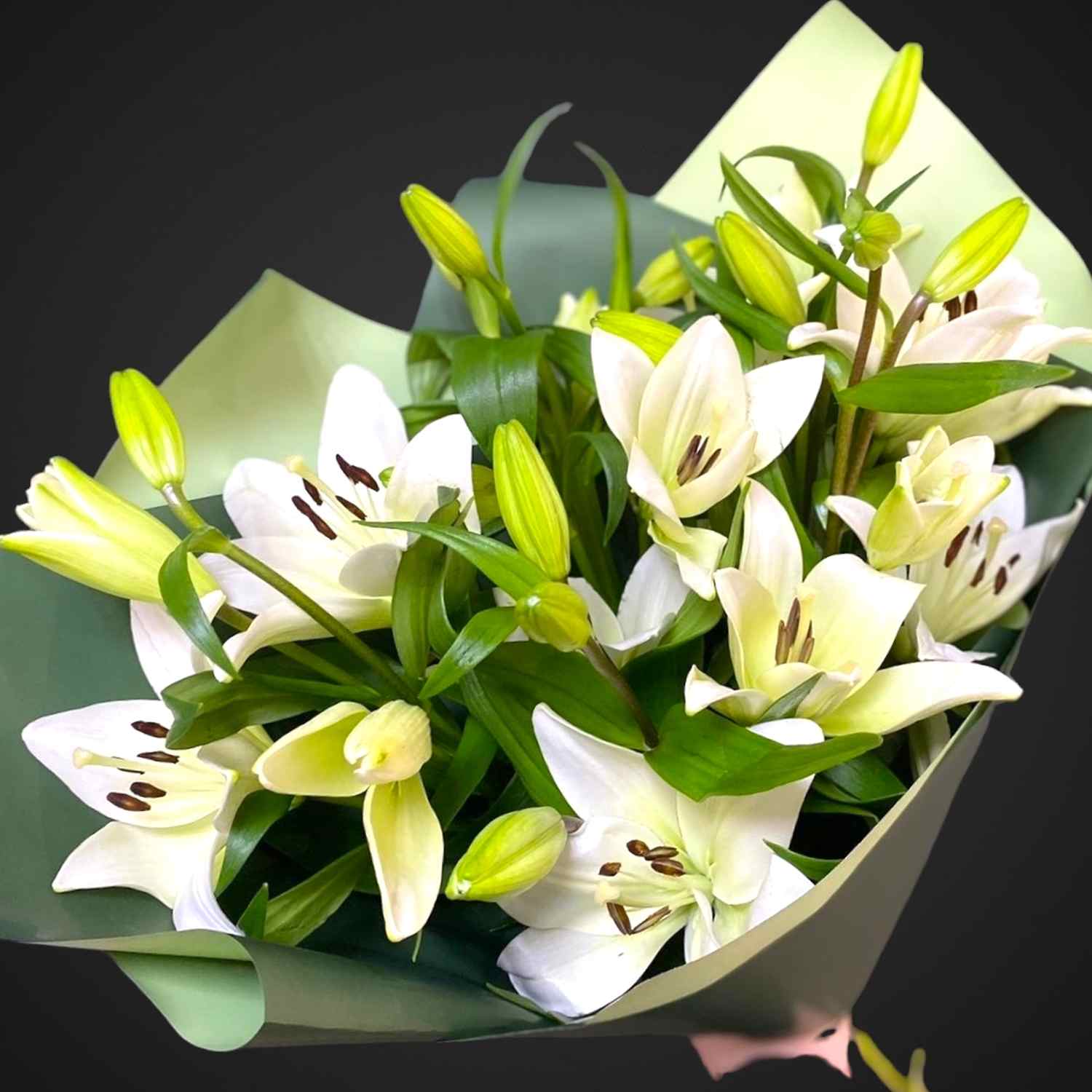 Букет "Морозное утро"