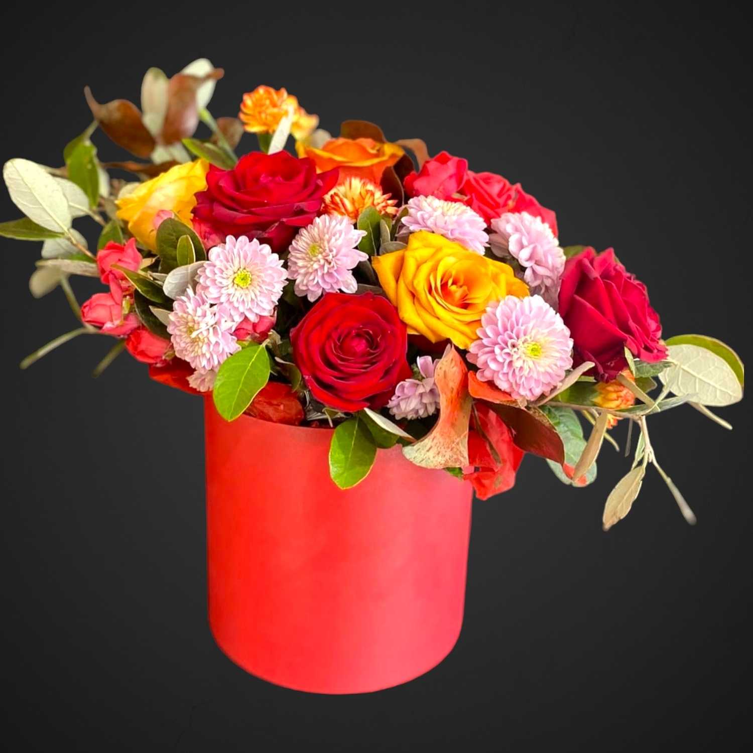 Композиция 'Только ты' из свежих цветов с доставкой в Аксай, идеальное решение для подарка