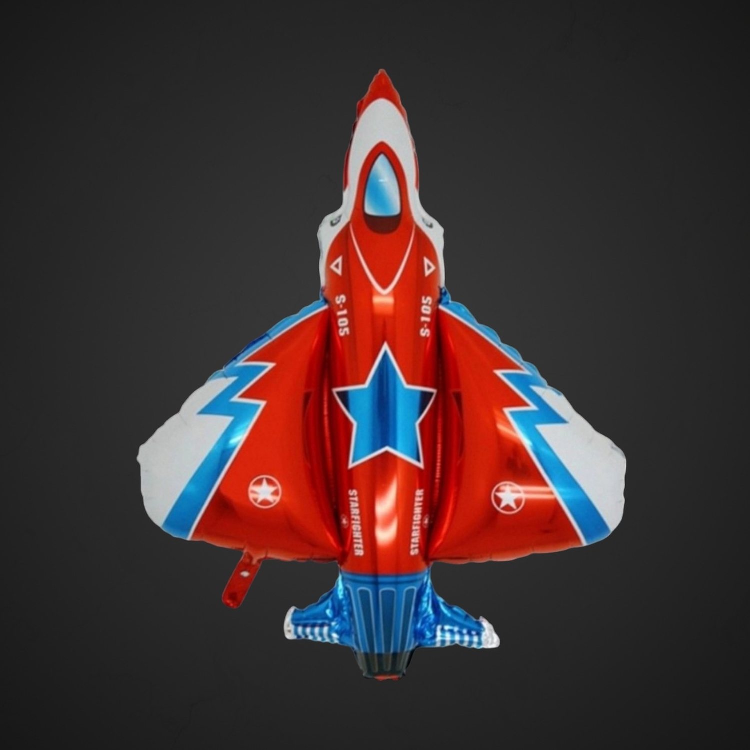 Фольгированный шар Истребитель 88 см 