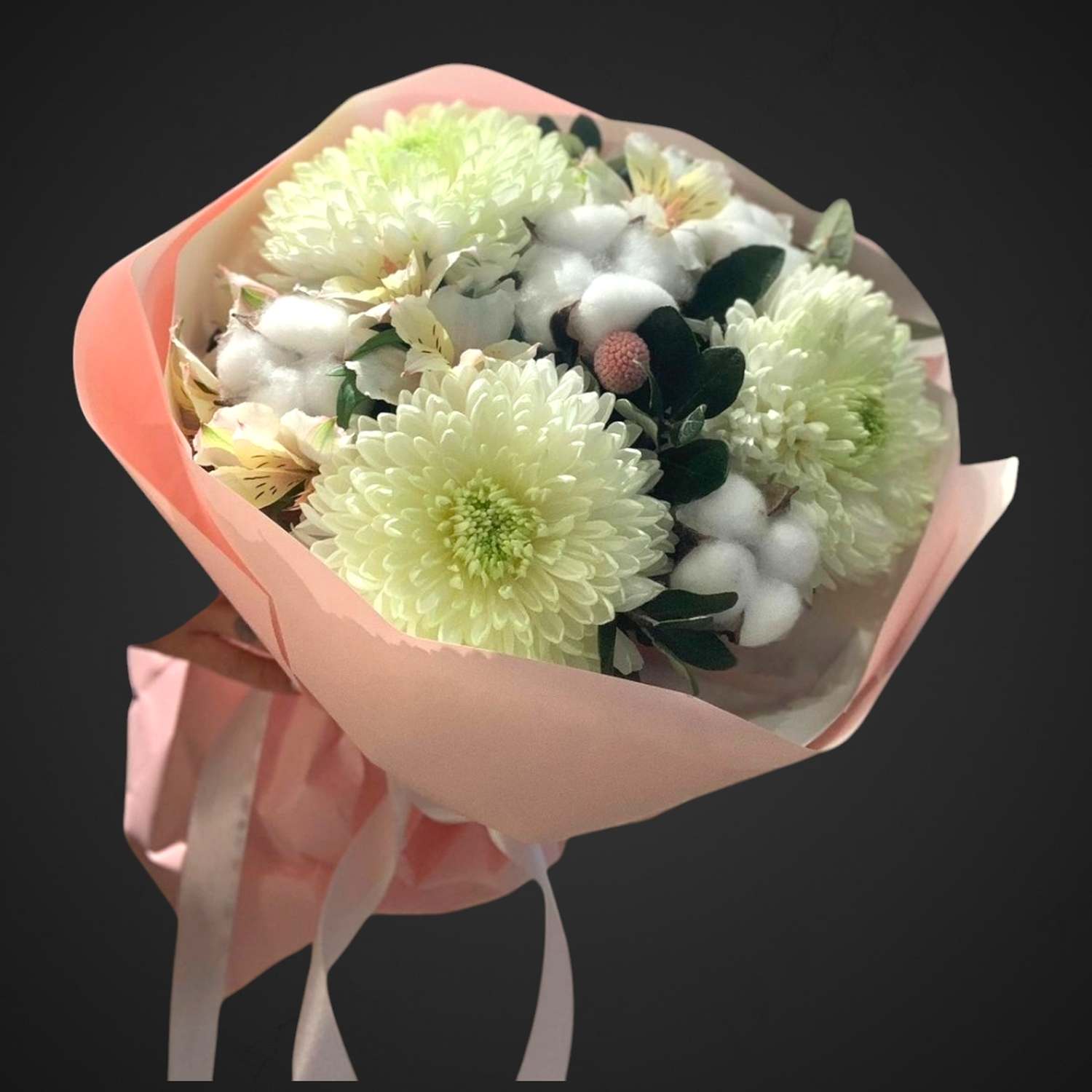 Букет "Сливочный десерт"