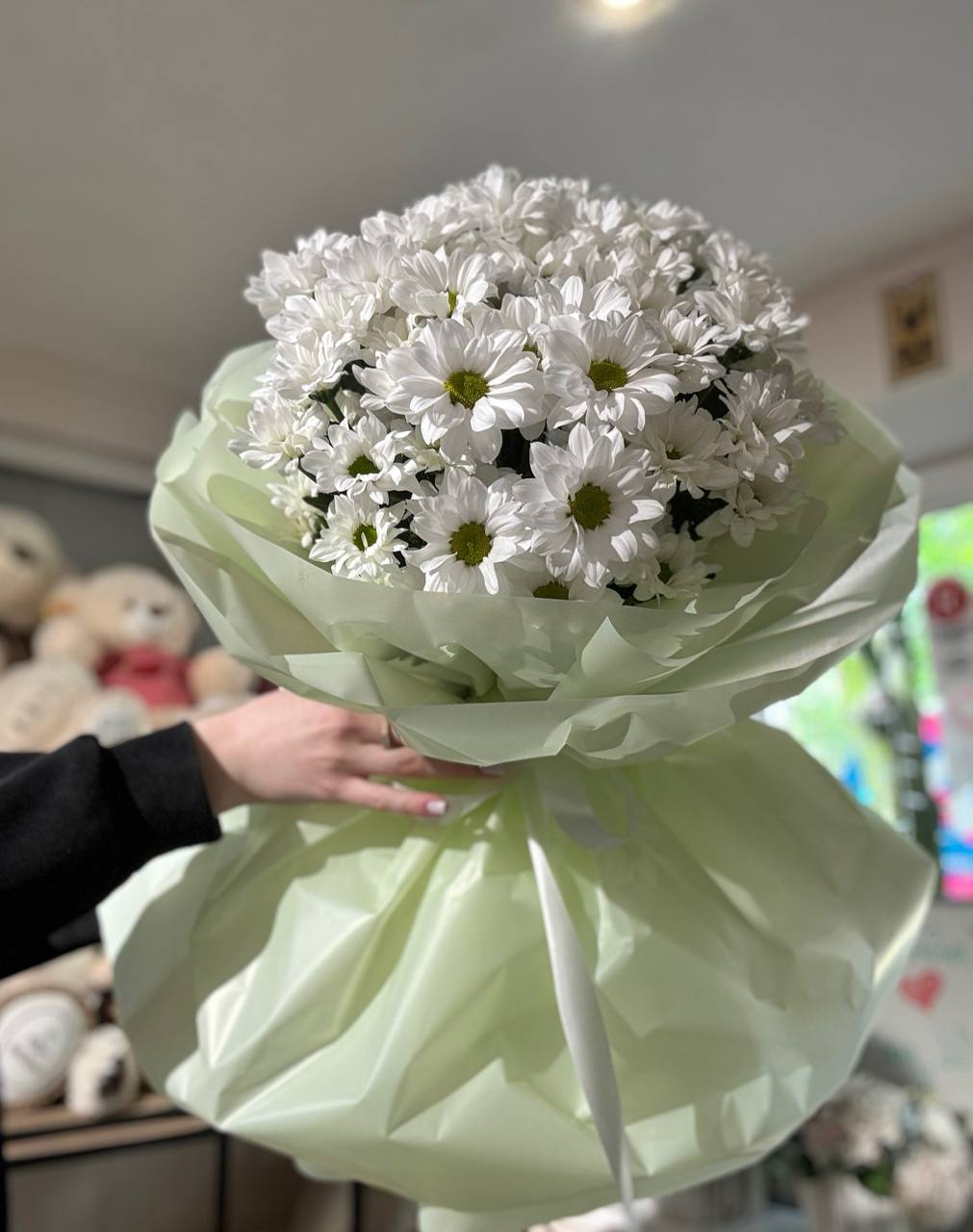 Купить букет 'Хризантемный романс' в Аксае, доставка цветов в Аксае.